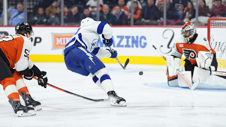 NHL: JAN 10 Lightning at Flyers NHL: JAN 10 Lightning at Flyers