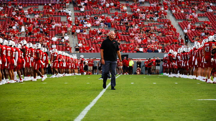 NC State football head coach Dave Doeren NC State football head coach Dave Doeren