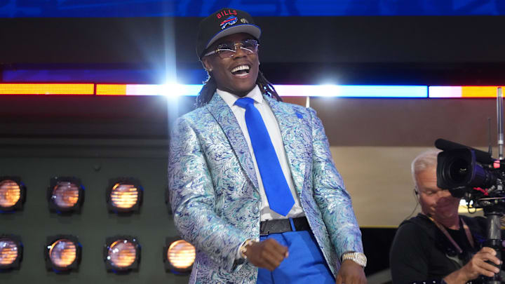 Kentucky Wildcats CB Maxwell Hairston is selected by the Buffalo Bills in the first round of the 2025 NFL Draft. Kentucky Wildcats CB Maxwell Hairston is selected by the Buffalo Bills in the first round of the 2025 NFL Draft.