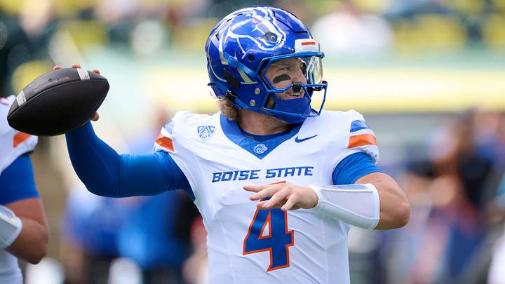 Boise State quarterback Maddux Madsen.