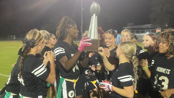 Weeki Wachee's flag football team 