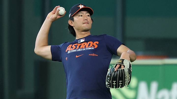 Houston Astros pitcher Tatsuya Imai (45) warms up prior to game. Credit: Troy Taormina-Imagn Images Houston Astros pitcher Tatsuya Imai (45) warms up prior to game. Credit: Troy Taormina-Imagn Images