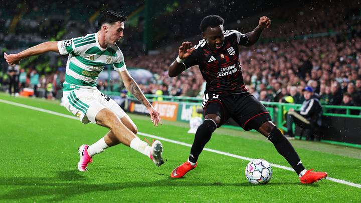 USMNT hopeful George Bello playing in a Champions League play-off match against Celtic USMNT hopeful George Bello playing in a Champions League play-off match against Celtic