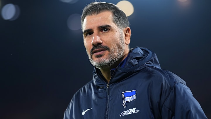 Hertha-Coach Cristian Fiel