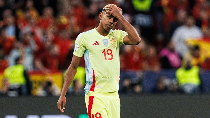 Yamal no pudo brillar en la final ante Portugal 