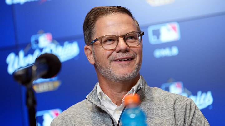 Toronto Blue Jays executive vice president and general manager Ross Atkins. Toronto Blue Jays executive vice president and general manager Ross Atkins.