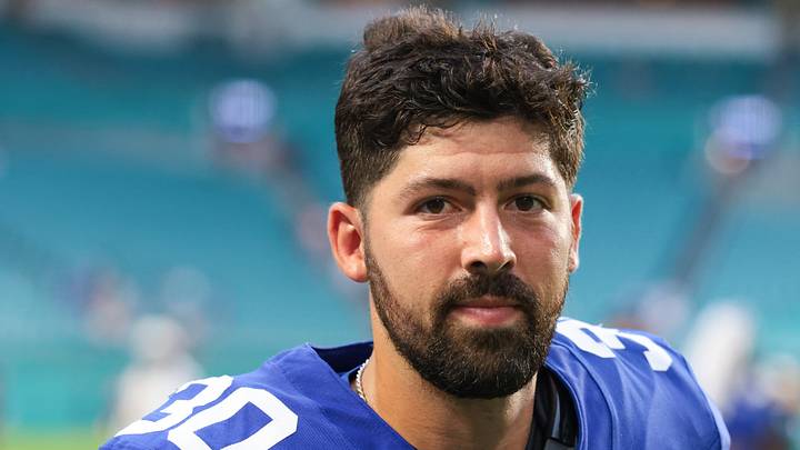 New York Giants - placekicker Ben Sauls New York Giants - placekicker Ben Sauls
