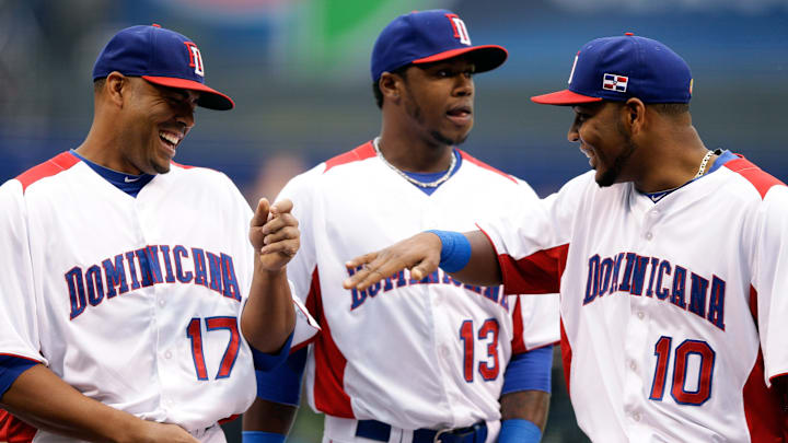 A diferencia de Pedro Martínez, Nelson Cruz y Edwin Encarnación llegaron a compartir con República Dominicana durante un Clásico Mundial de Béisbol