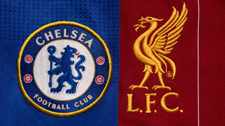 The Chelsea and Liverpool Club Crests