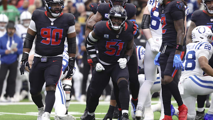 Houston Texans defensive end Will Anderson Jr.