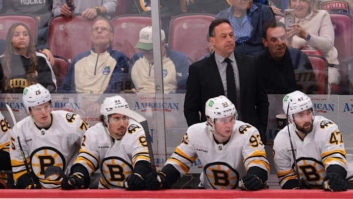 Boston Bruins head coach Marco Sturm