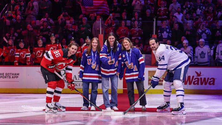 New Jersey Devils center Jack Hughes (86) and Toronto Maple Leafs center Auston Matthews (34): Ed Mulholland-Imagn Images New Jersey Devils center Jack Hughes (86) and Toronto Maple Leafs center Auston Matthews (34): Ed Mulholland-Imagn Images