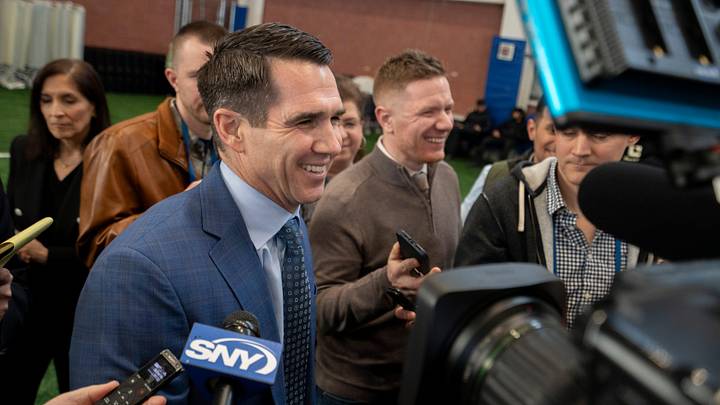 New York Giants General Manager Joe Schoen will stick around to help John Harbaugh in building a winner.