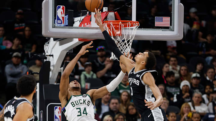 Milwaukee Bucks v San Antonio Spurs