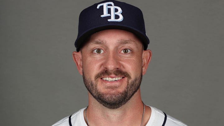 Feb 19, 2026; PortCharlotte, FL, USA; Tampa Bay Rays pitcher Cole Sulser (71) poses for a photo during media day. Feb 19, 2026; PortCharlotte, FL, USA; Tampa Bay Rays pitcher Cole Sulser (71) poses for a photo during media day.