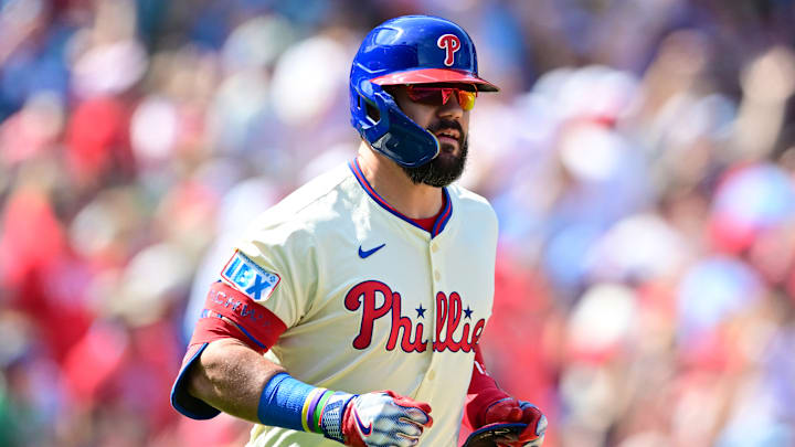 Philadelphia Phillies slugger Kyle Schwarber Philadelphia Phillies slugger Kyle Schwarber