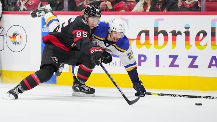 St Louis Blues v Ottawa Senators