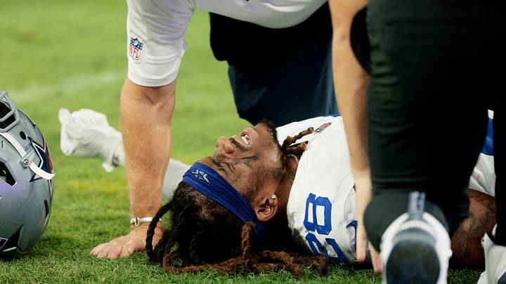 Dallas Cowboys' Shavon Revel Jr. receives medical attention after sustaining an injury against the Baltimore Ravens Dallas Cowboys' Shavon Revel Jr. receives medical attention after sustaining an injury against the Baltimore Ravens