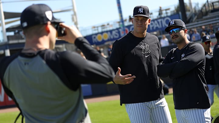 Judge ya se entrena con Nueva York en los campos de entrenamiento