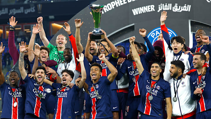PSG sagrou-se campeão da Supercopa da França