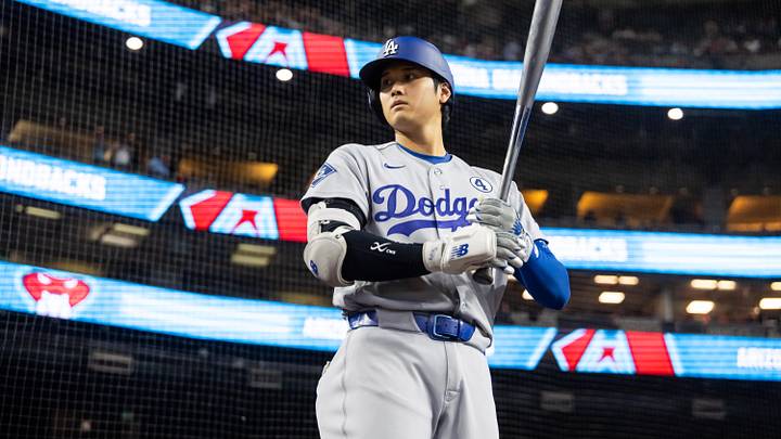 Jun 2, 2026; Phoenix, Arizona, USA; Los Angeles Dodgers designated hitter Shohei Ohtani in the first inning against the Arizona Diamondbacks at Chase Field. Mandatory Credit: Mark J. Rebilas-Imagn Images Jun 2, 2026; Phoenix, Arizona, USA; Los Angeles Dodgers designated hitter Shohei Ohtani in the first inning against the Arizona Diamondbacks at Chase Field. Mandatory Credit: Mark J. Rebilas-Imagn Images
