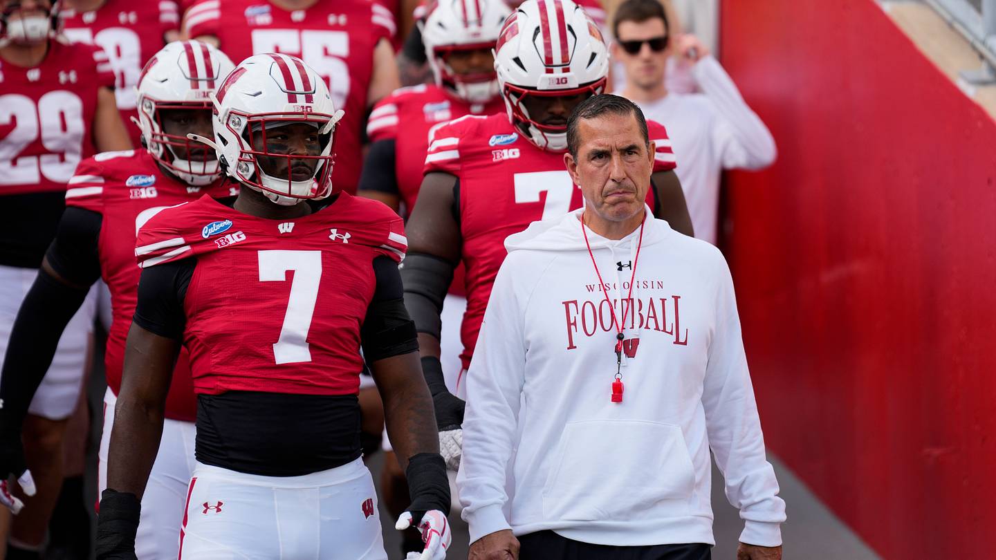Luke Fickell Names the Offensive Lineman who Must Improve for Wisconsin Football