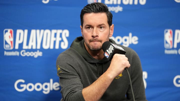 Los Angeles Lakers head coach JJ Redick.