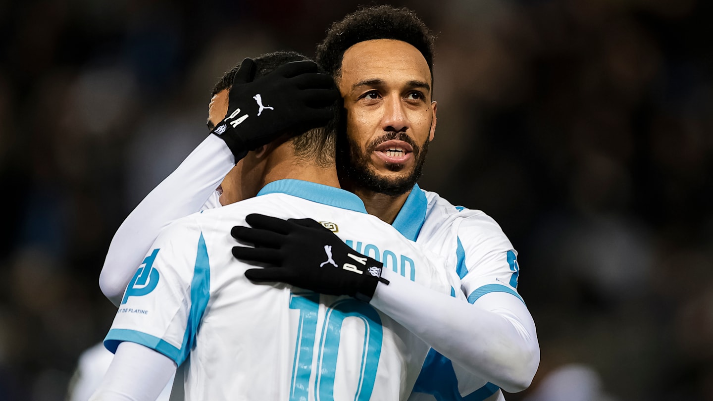Toulouse - OM : Le groupe marseillais est sorti, avec Pierre-Emerick Aubameyang