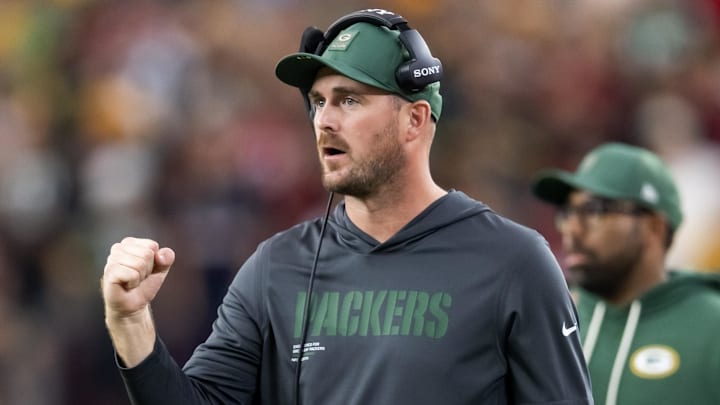 Green Bay Packers quarterbacks coach Sean Mannion