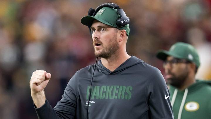 Green Bay Packers quarterbacks coach Sean Mannion