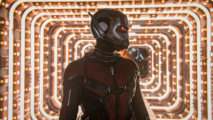 Marvel Studios ANT-MAN AND THE WASP..Ant-Man/Scott Lang (Paul Rudd) ..Photo: Ben Rothstein..©Marvel Studios 2018 Marvel Studios ANT-MAN AND THE WASP..Ant-Man/Scott Lang (Paul Rudd) ..Photo: Ben Rothstein..©Marvel Studios 2018