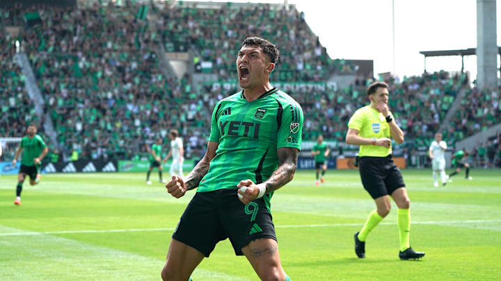 Austin FC's Brandon Vazquez scored on Sunday night as Los Verdes handed San Diego FC their first loss in club history