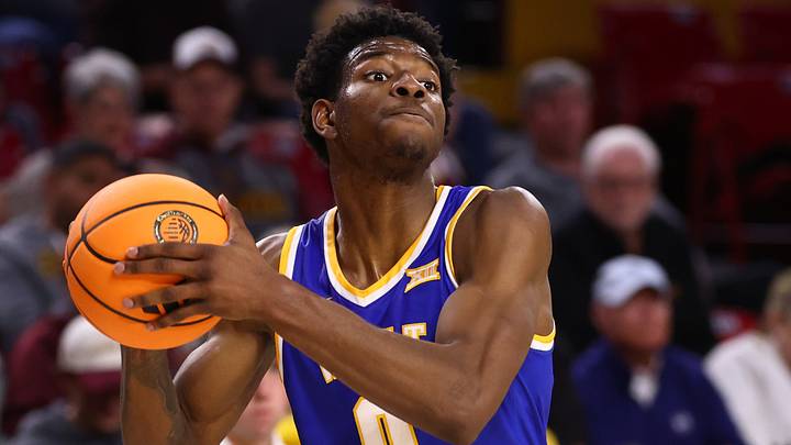 Jan 21, 2026; Tempe, Arizona, USA; West Virginia Mountaineers forward Brenen Lorient (0) against the Arizona State Sun Devils at Desert Financial Arena. Mandatory Credit: Mark J. Rebilas-Imagn Images Jan 21, 2026; Tempe, Arizona, USA; West Virginia Mountaineers forward Brenen Lorient (0) against the Arizona State Sun Devils at Desert Financial Arena. Mandatory Credit: Mark J. Rebilas-Imagn Images