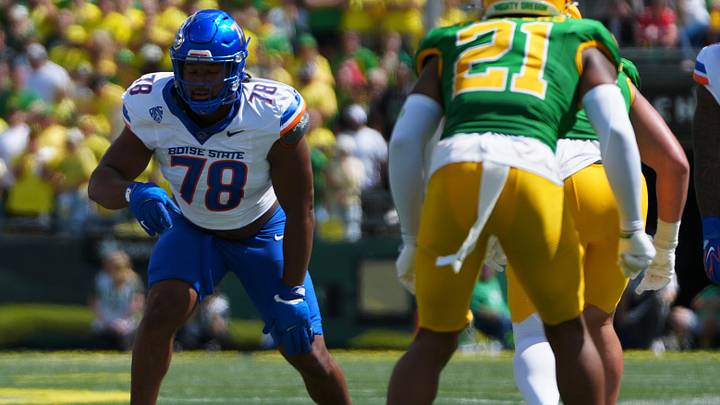 Boise State's Tyler Ethridge. Boise State's Tyler Ethridge.