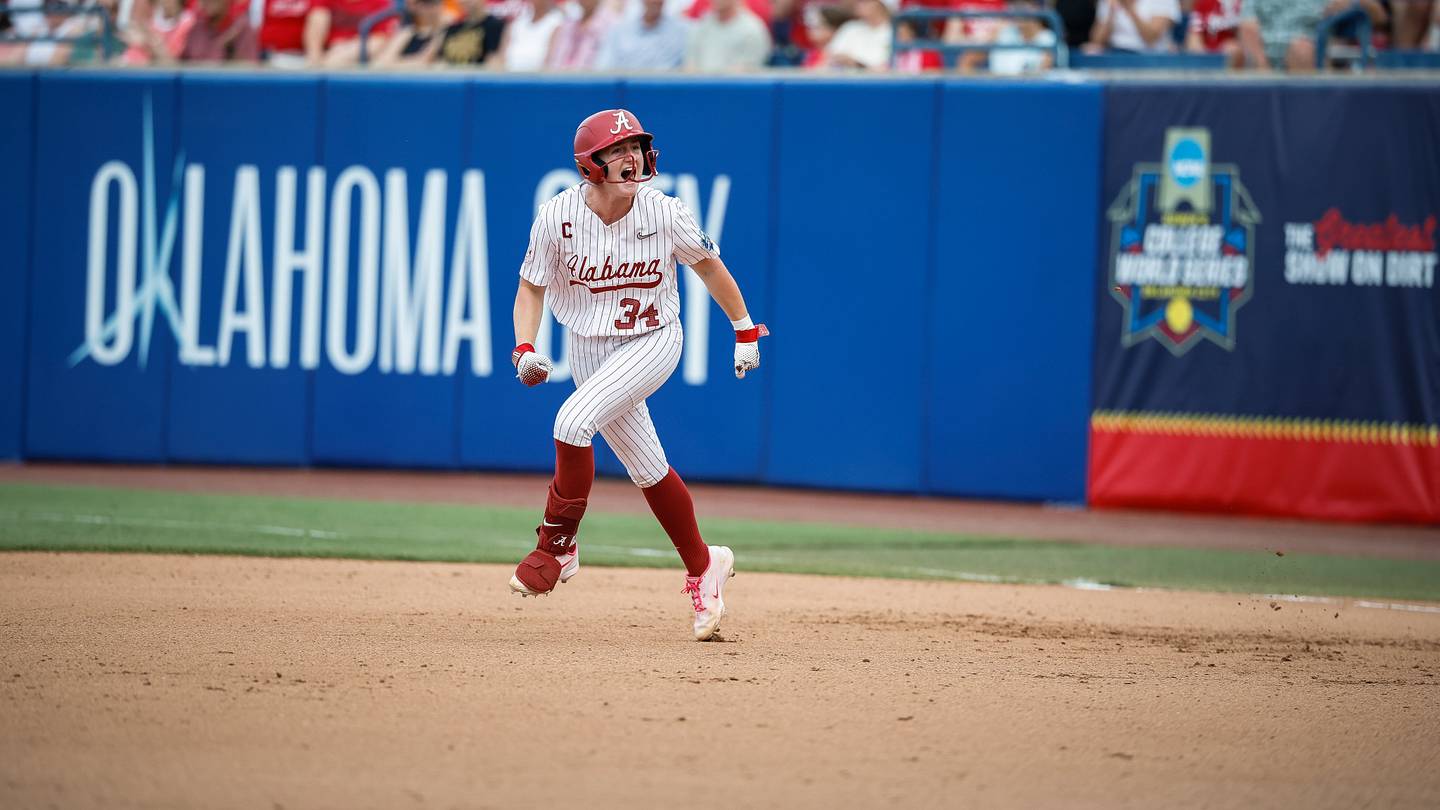 No. 1 Alabama Secures Spot in WCWS Semifinals with Dominant Win over No. 4 Nebraska