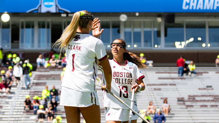 Boston College Women's Lacrosse will face Yale in the NCAA Tournament quarterfinals. 