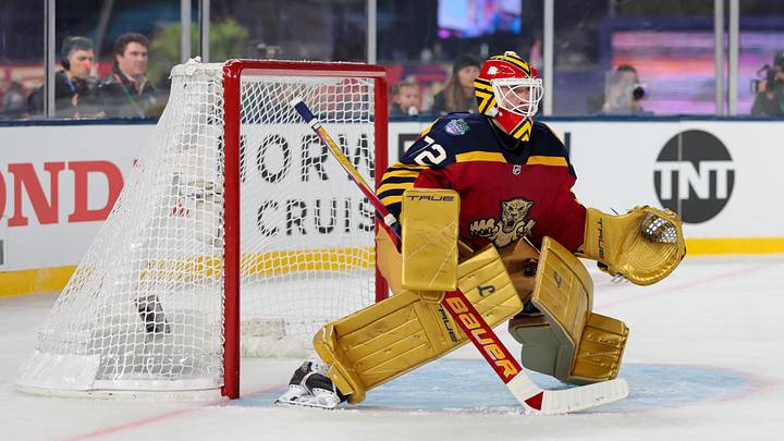 Florida Panthers goaltender Sergei Bobrovsky Florida Panthers goaltender Sergei Bobrovsky