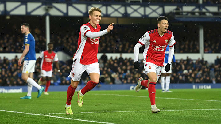 Martin Ödegaard und Gabriel Martinelli