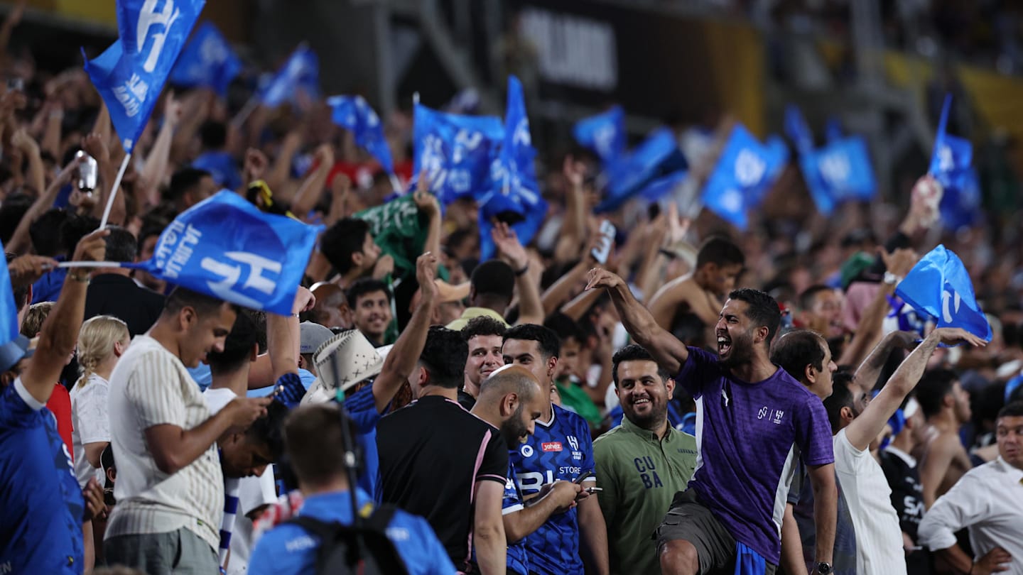 Al Hilal Fan Became Best New Meme of Club World Cup During Man City Upset