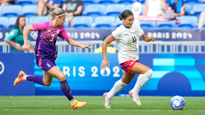 United States v Germany: Women's Football Semifinal - Olympic Games Paris 2024: Day 11