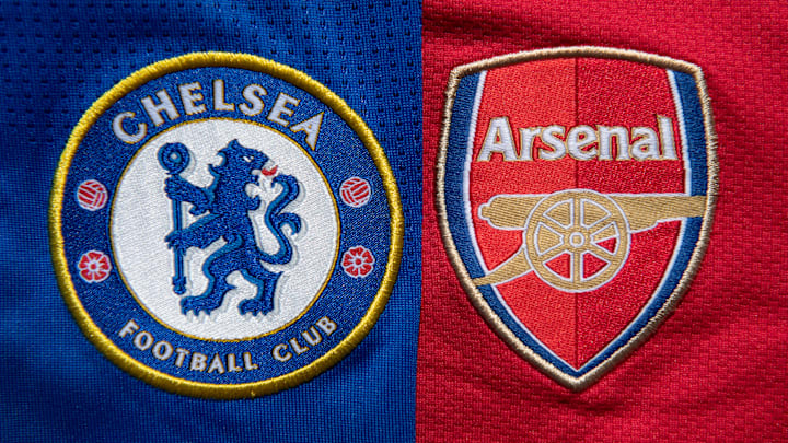 Chelsea and Arsenal Club Crests