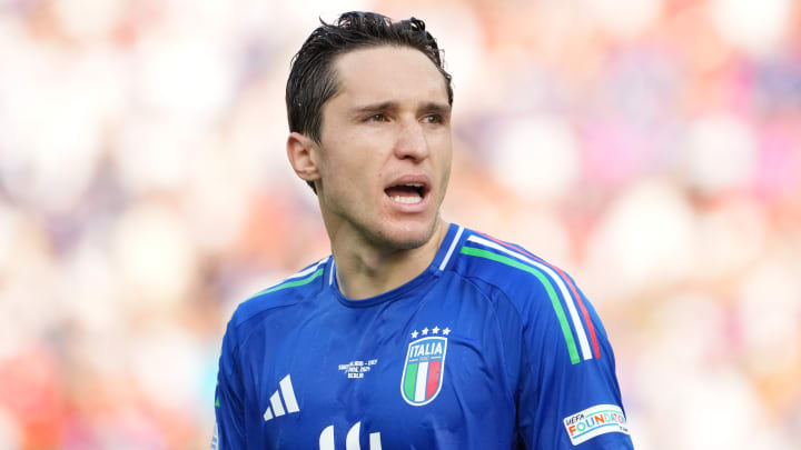 Chiesa disputou a Euro 2024 com a Itália Chiesa disputou a Euro 2024 com a Itália