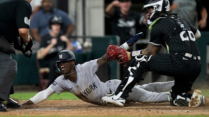 Jazz Chisholm Jr. se lesionó el codo en el encuentro entre sus Yankees y Medias Blancas el pasado lunes