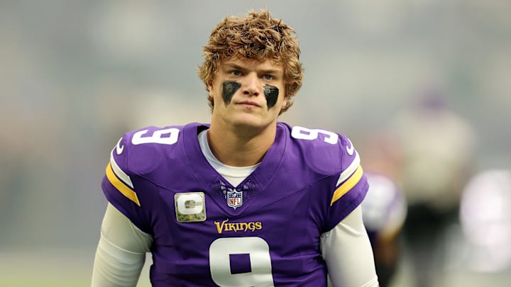 Minnesota Vikings quarterback J.J. McCarthy
