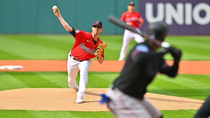 Miami Marlins v Cleveland Guardians - Game One