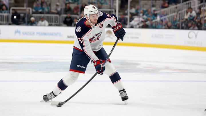 Columbus Blue Jackets v San Jose Sharks