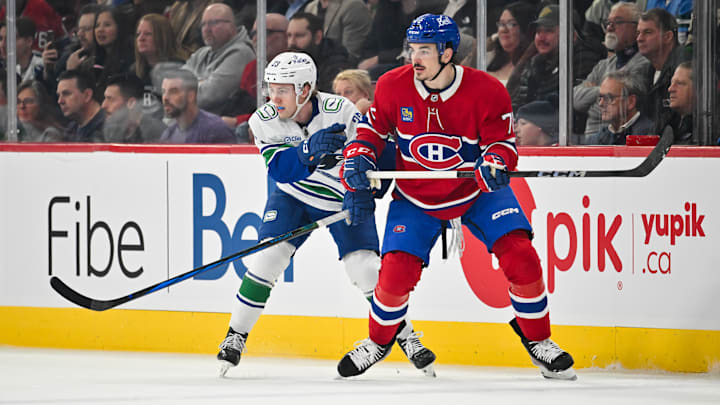 Vancouver Canucks v Montreal Canadiens