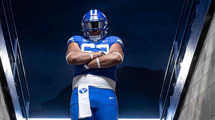 BYU commit Moa Havili on his BYU official visit