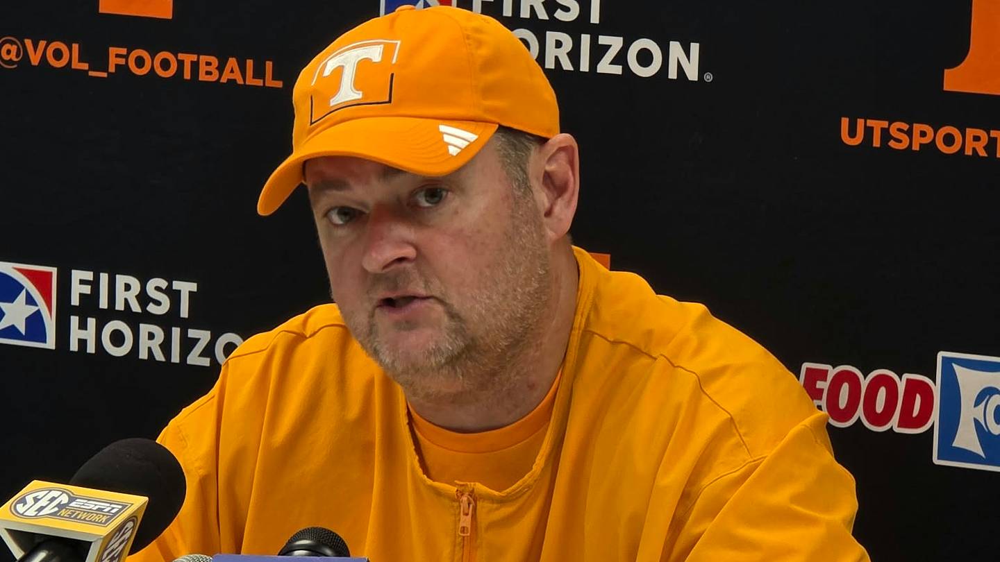 Everything Josh Heupel Said After Tennessee's Win Against Arkansas