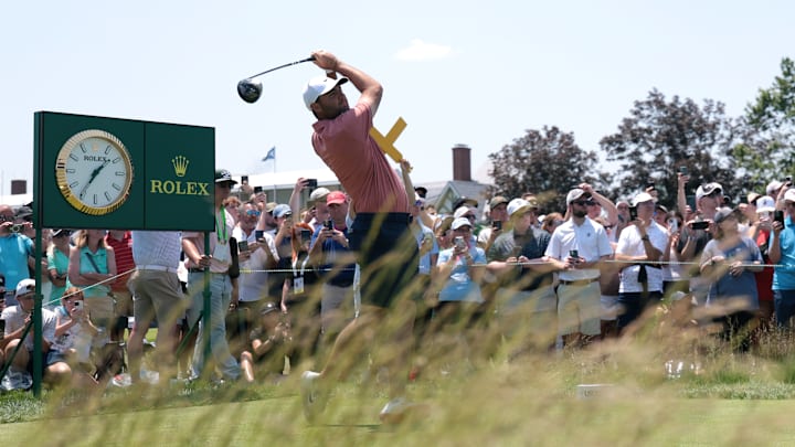 Scottie Scheffler at the 2025 U.S. Open